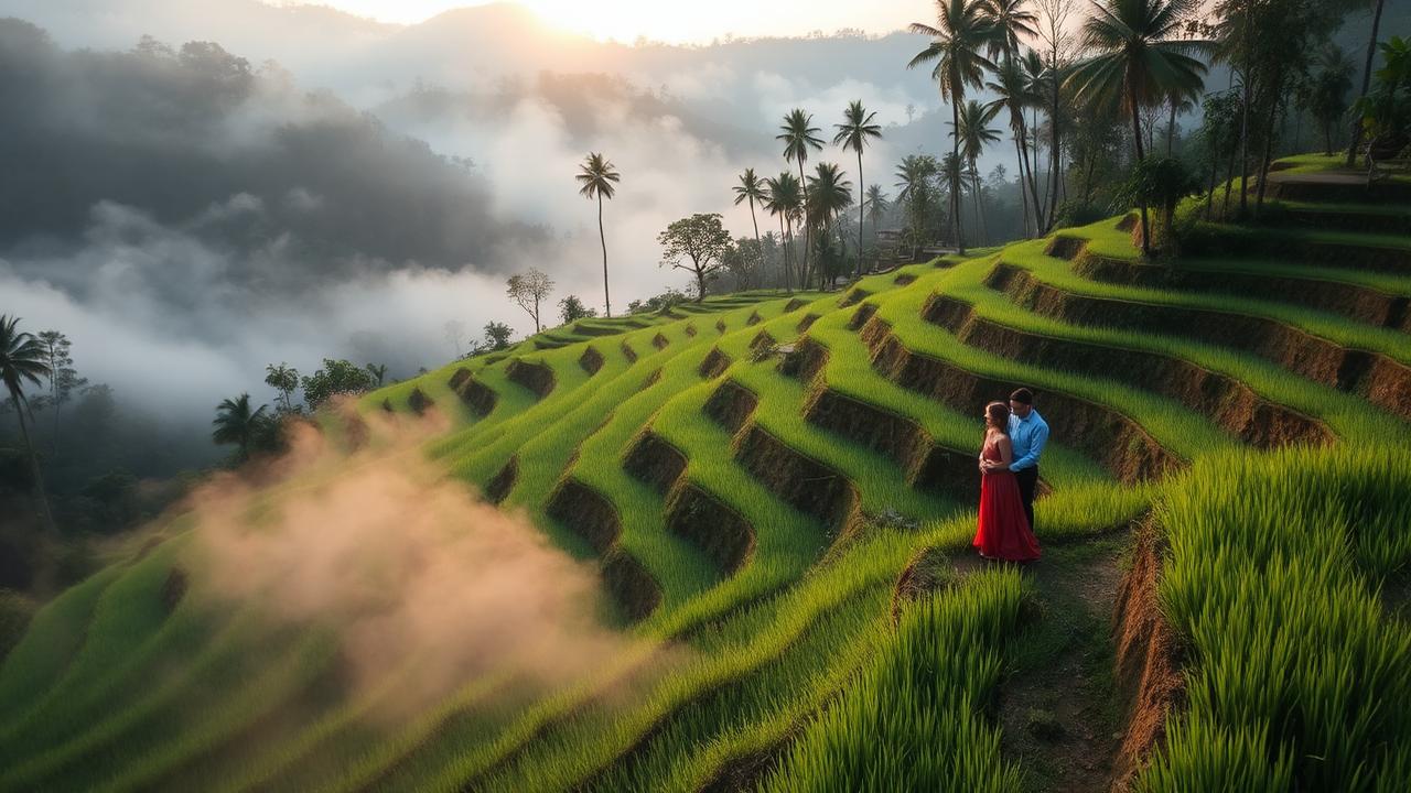 Bali, Indonesia honeymoon scenery