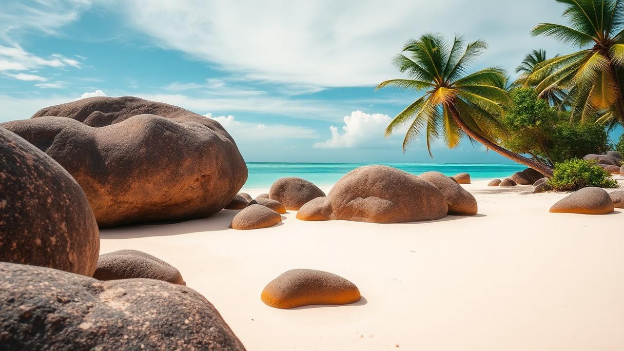 Seychelles honeymoon scenery